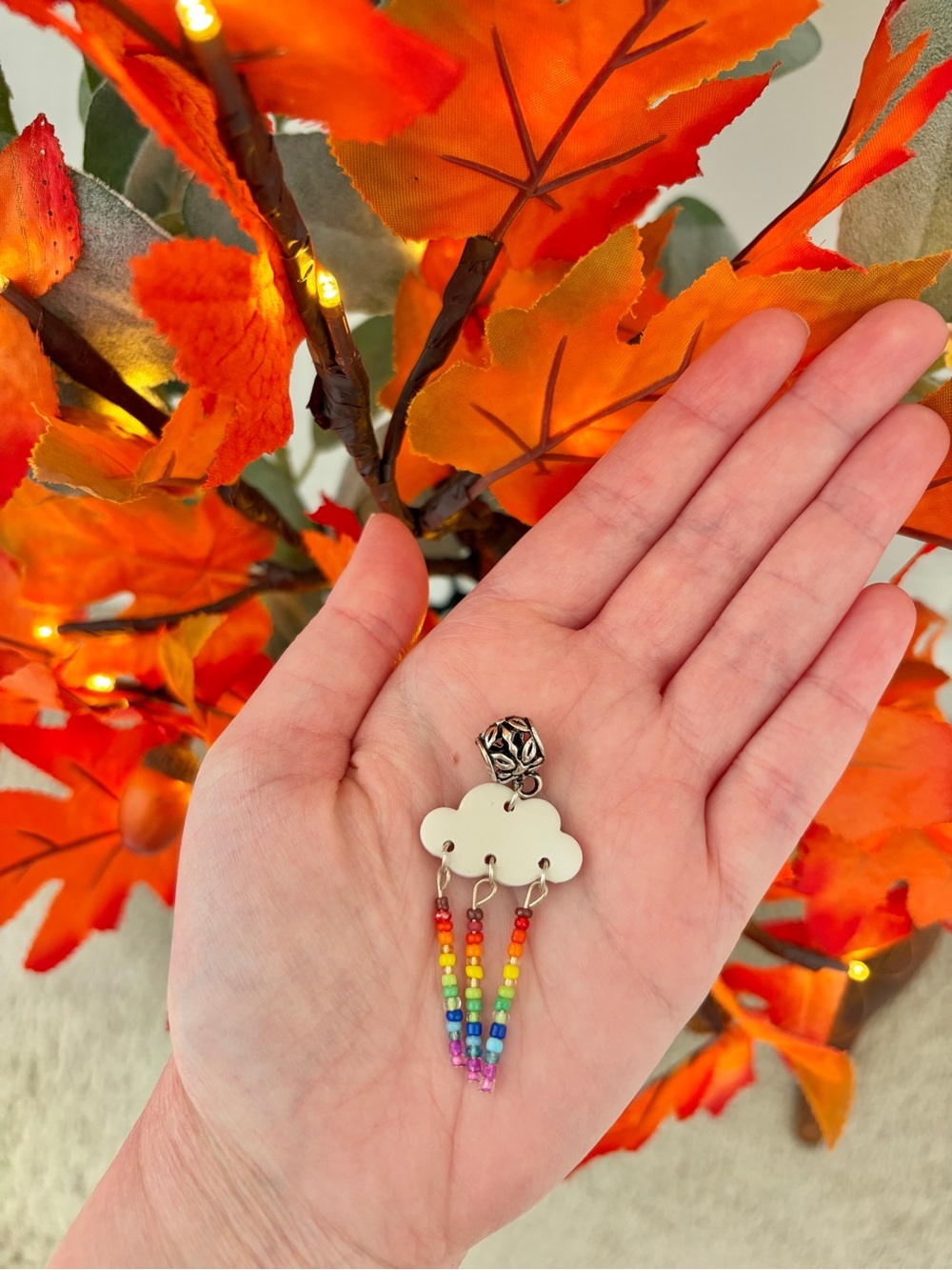 Rainbow Cloud Pendant